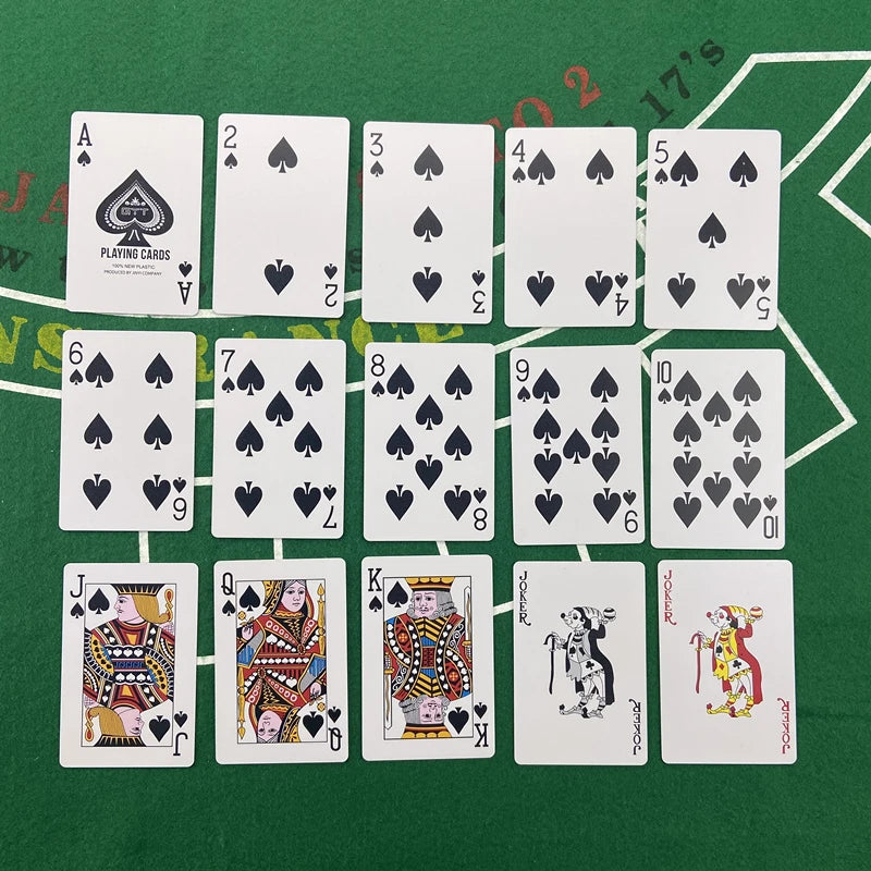 Cartes Poker PVC