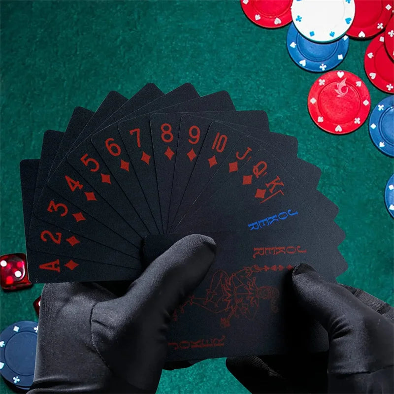 Cartes Poker Noires