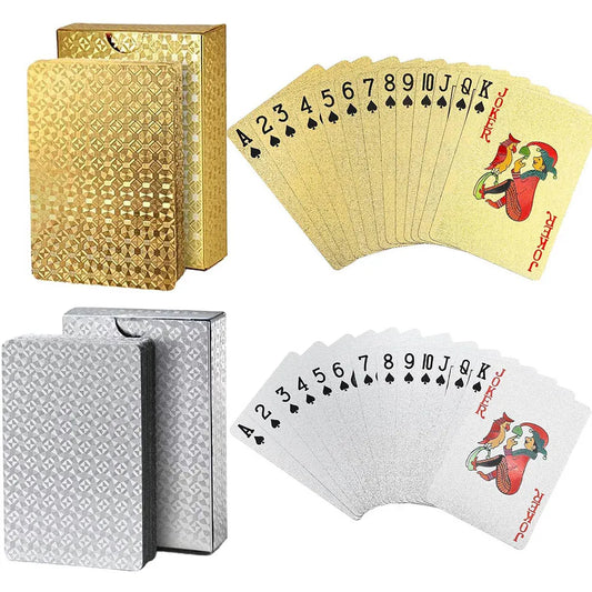 Cartes Poker Dorées